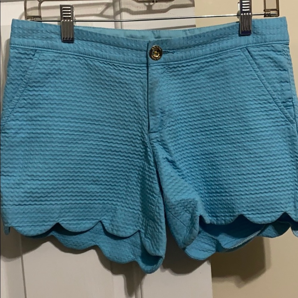 Lilly Pulitzer Blue Buttercup Shorts